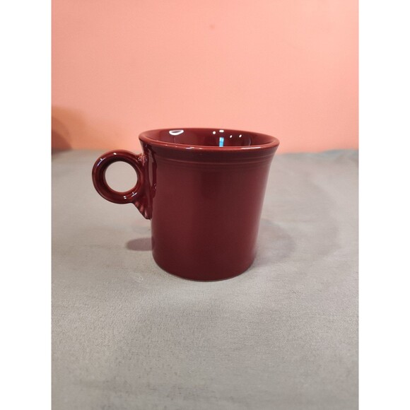 Fiesta Ring Handle Mug Claret Coffee Cup HLC Homer Laughlin USA - Picture 1 of 3